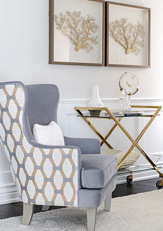 chair and side table