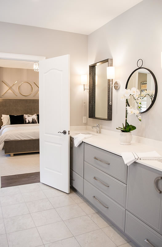 master bathroom looking into bedroom