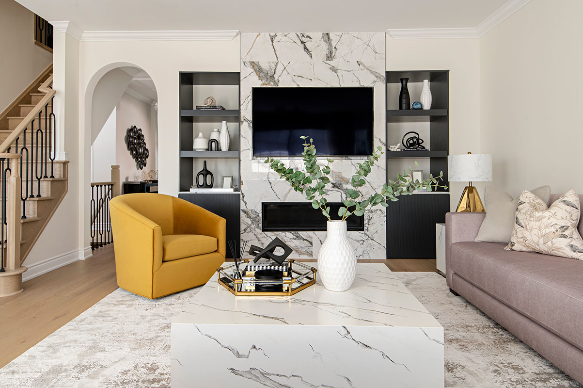 chair beside doorway