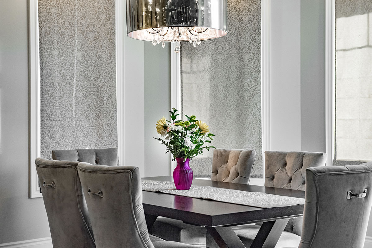 dining table and chairs