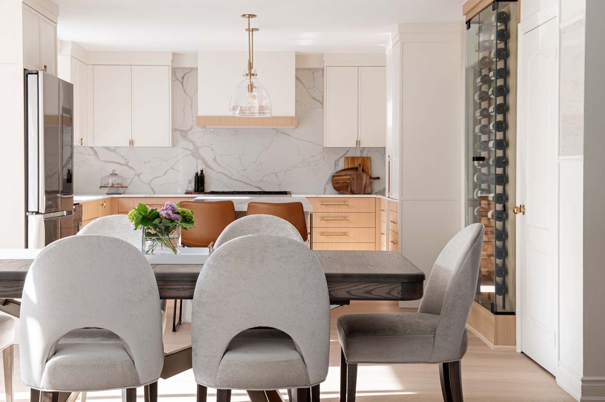 kitchen eating and cooking area