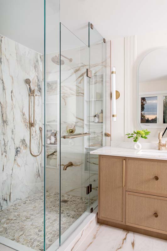 bathroom shower detail